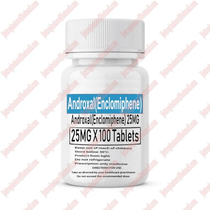 Androxal Enclomiphene Oral Steroids Tablets 25mg 100pcs